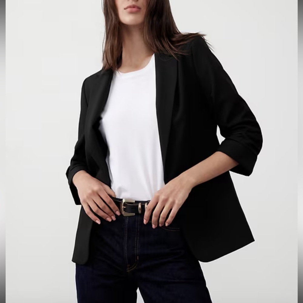 Bb Women's One Button Front Blazer Jacket